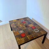 Table basse en ceramique par Jean Gregorieff