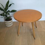 Scandinavian coffee table compass feet