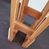 Vintage wooden end table 80s