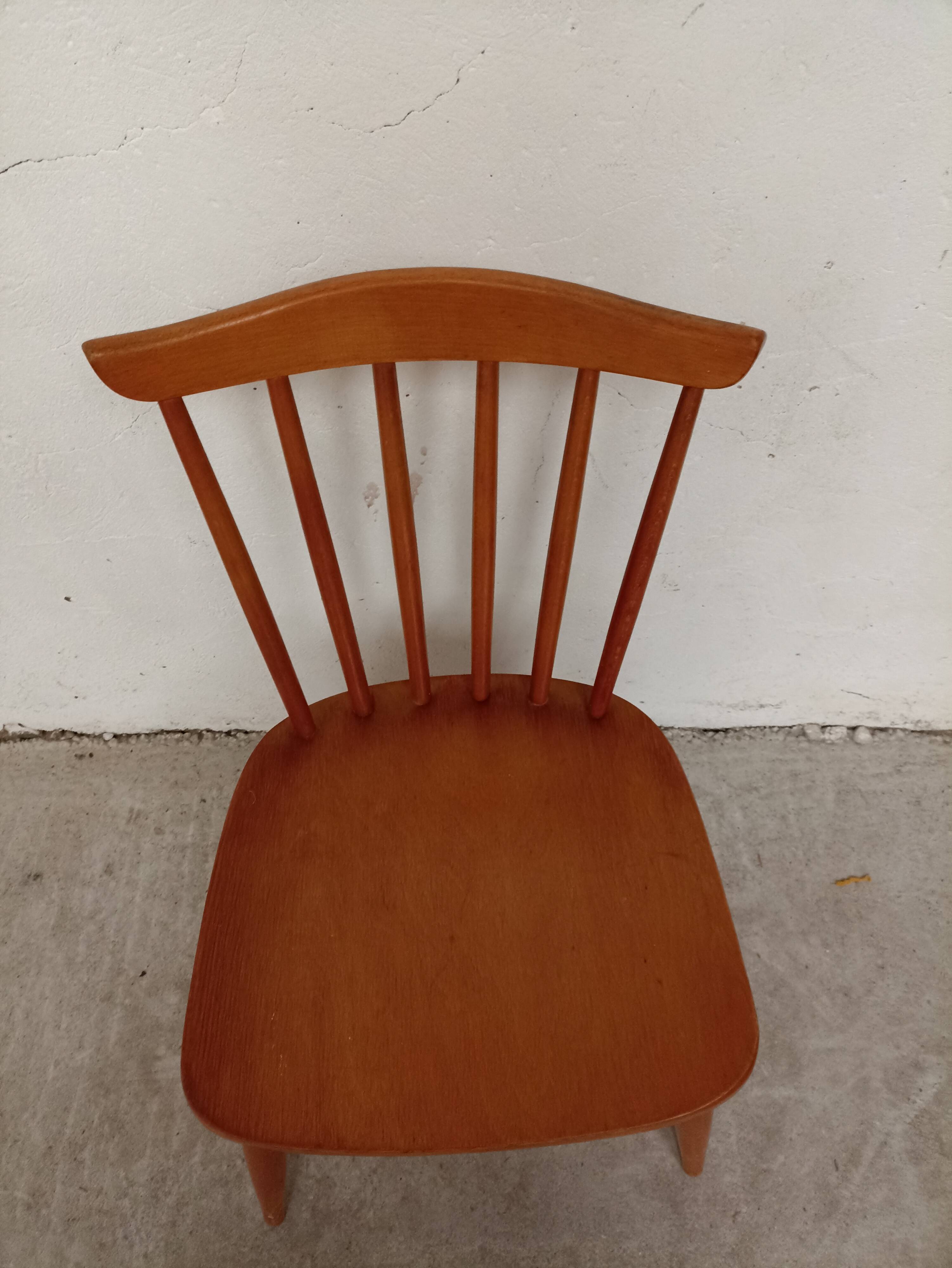Set of 2 vintage bar chairs