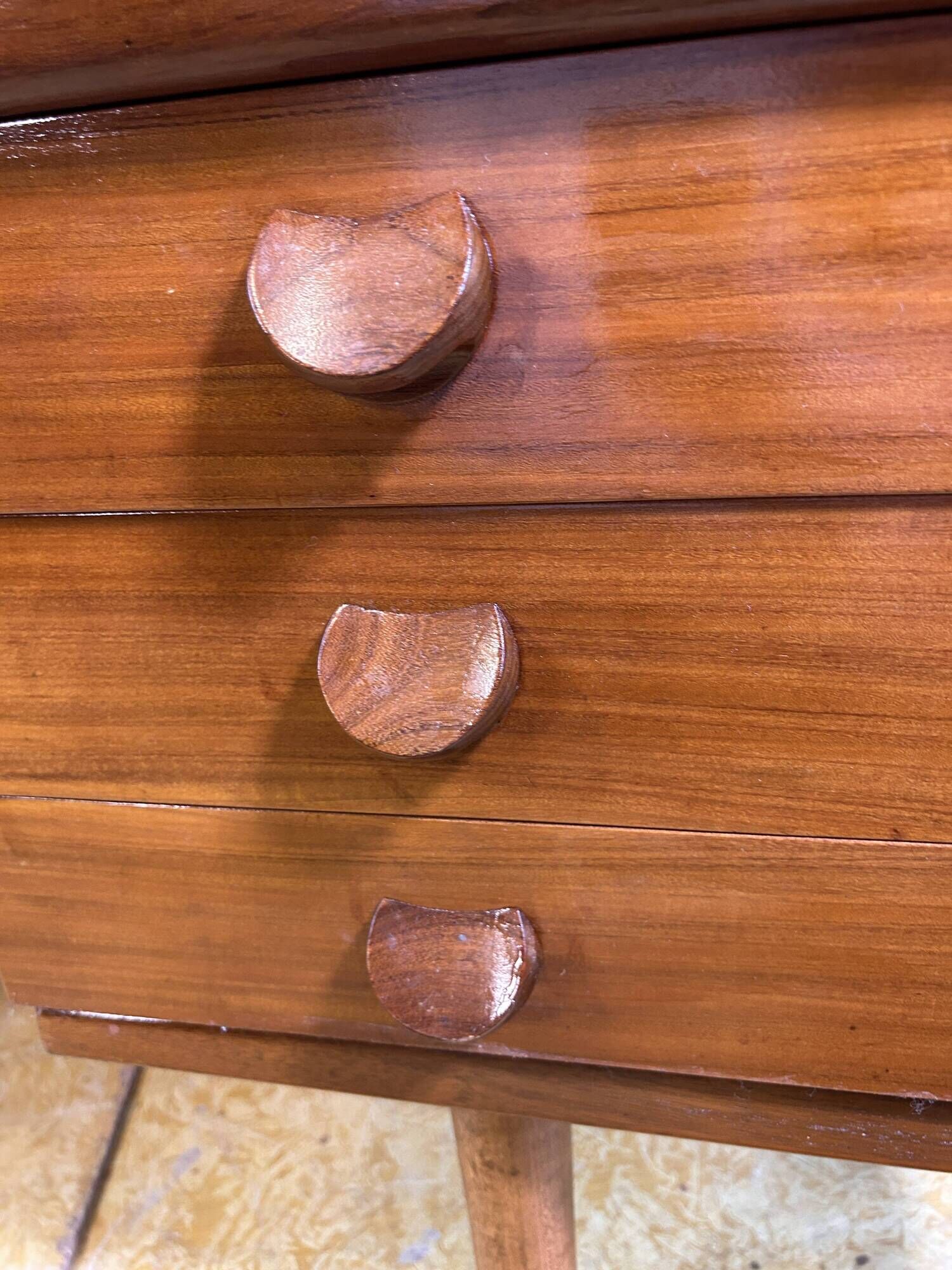 Mid-Century Retro Vintage Teak Desk by White & Newton (1960s)