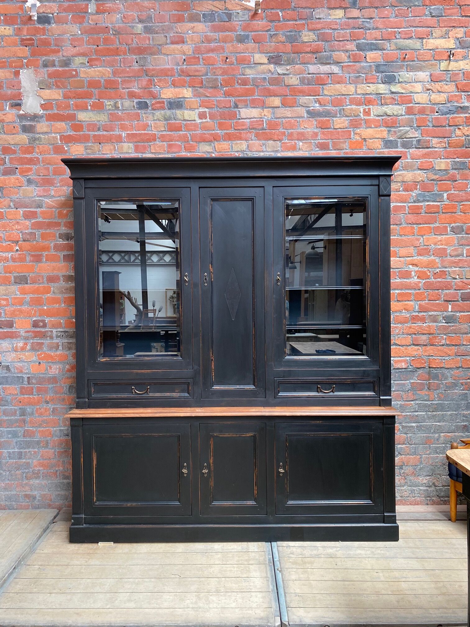 Patinated cherry furniture