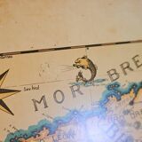 Carte Ancienne Bretagne Par Derveaux Daniel Eau-forte