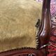 Paire de fauteuils Napoléon III XIXème en acajou