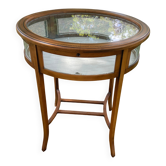 Vintage display cabinet on legs
