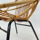Fauteuil vintage en rotin par Dirk van Sliedregt Rohe Noordwolde 1960 aux Pays-Bas