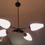 Vintage Reed Chandelier from the 60s