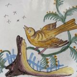 Plate XIXth, Perched bird catching insects