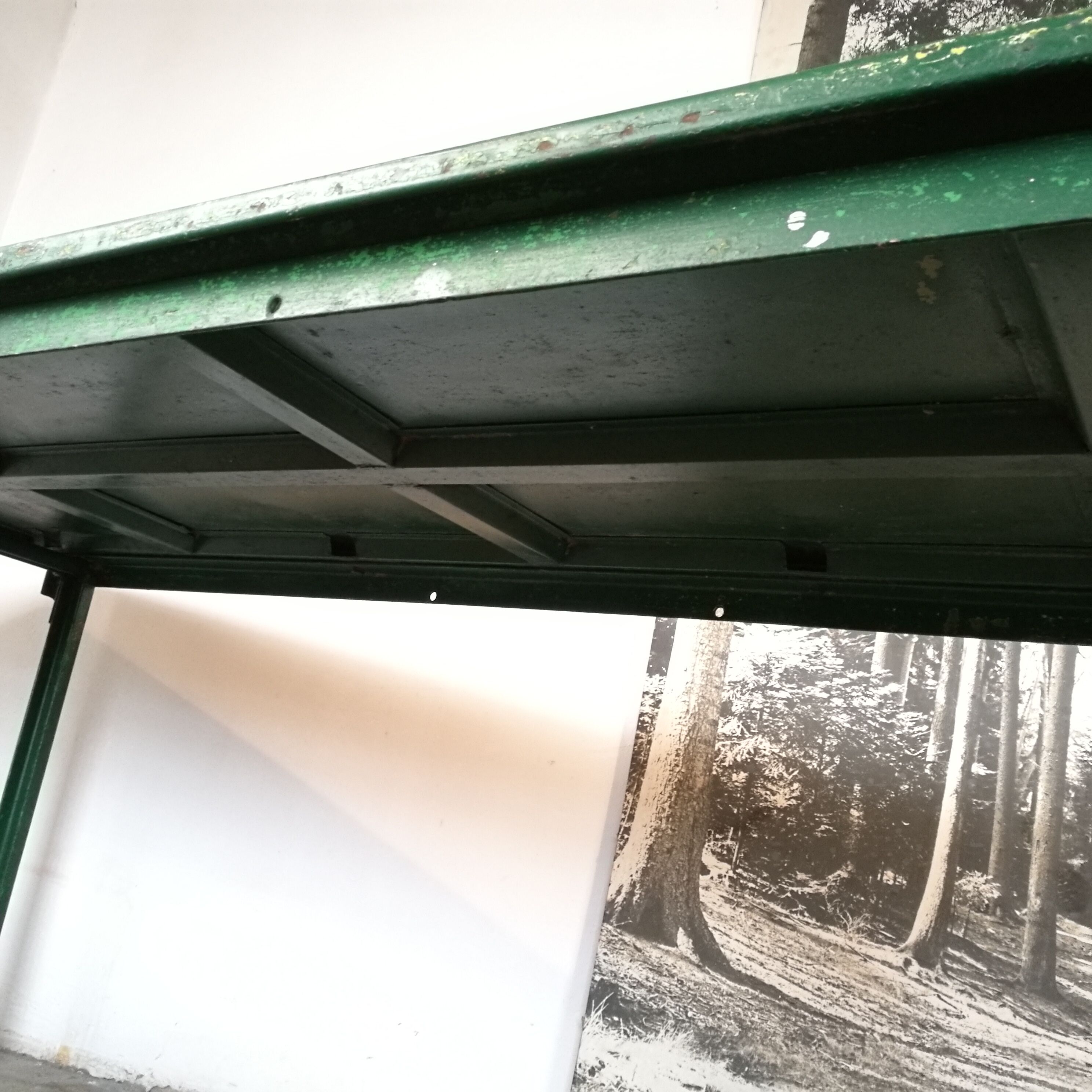 Metal military table