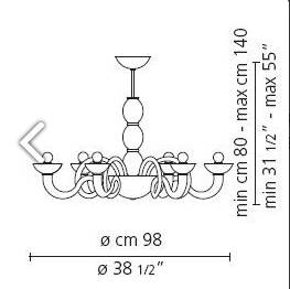 ARTEMIDE PANTELICA SUSPENSION