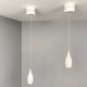 Pair of Drop Duo LED pendant lights by Jürgen Glauner for LDM, Germany, 2010s
