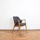 Swedish Leather Office Chairs by Alf Svensson for Dux, Set of 2