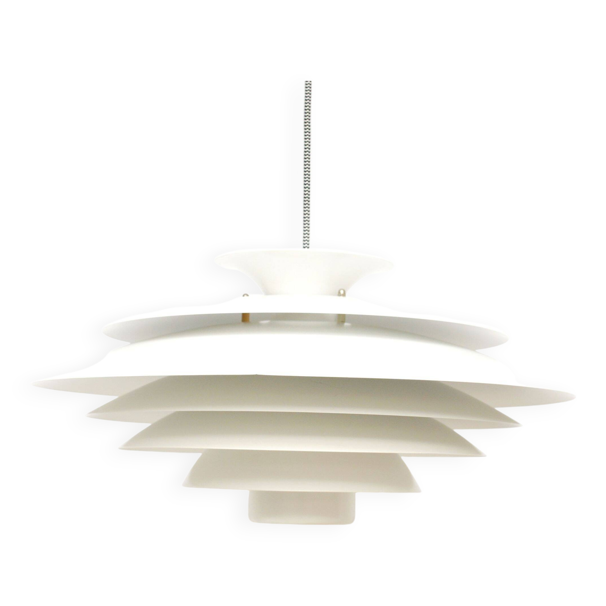 White Form Light lamp, Denmark, 80’s