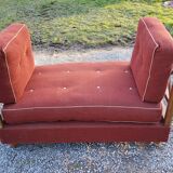50s bench with oak braces