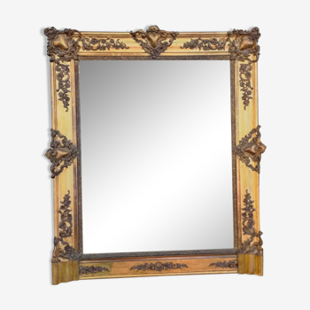 Miroir époque restauration 90 x 75cm