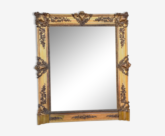 Miroir époque restauration 90 x 75cm