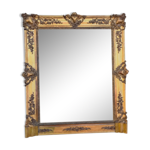 Miroir époque restauration - 75cm