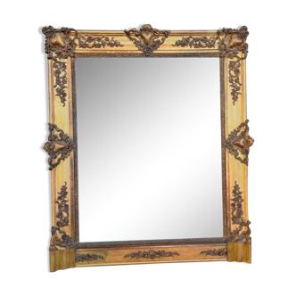 Miroir époque restauration 90 x 75cm