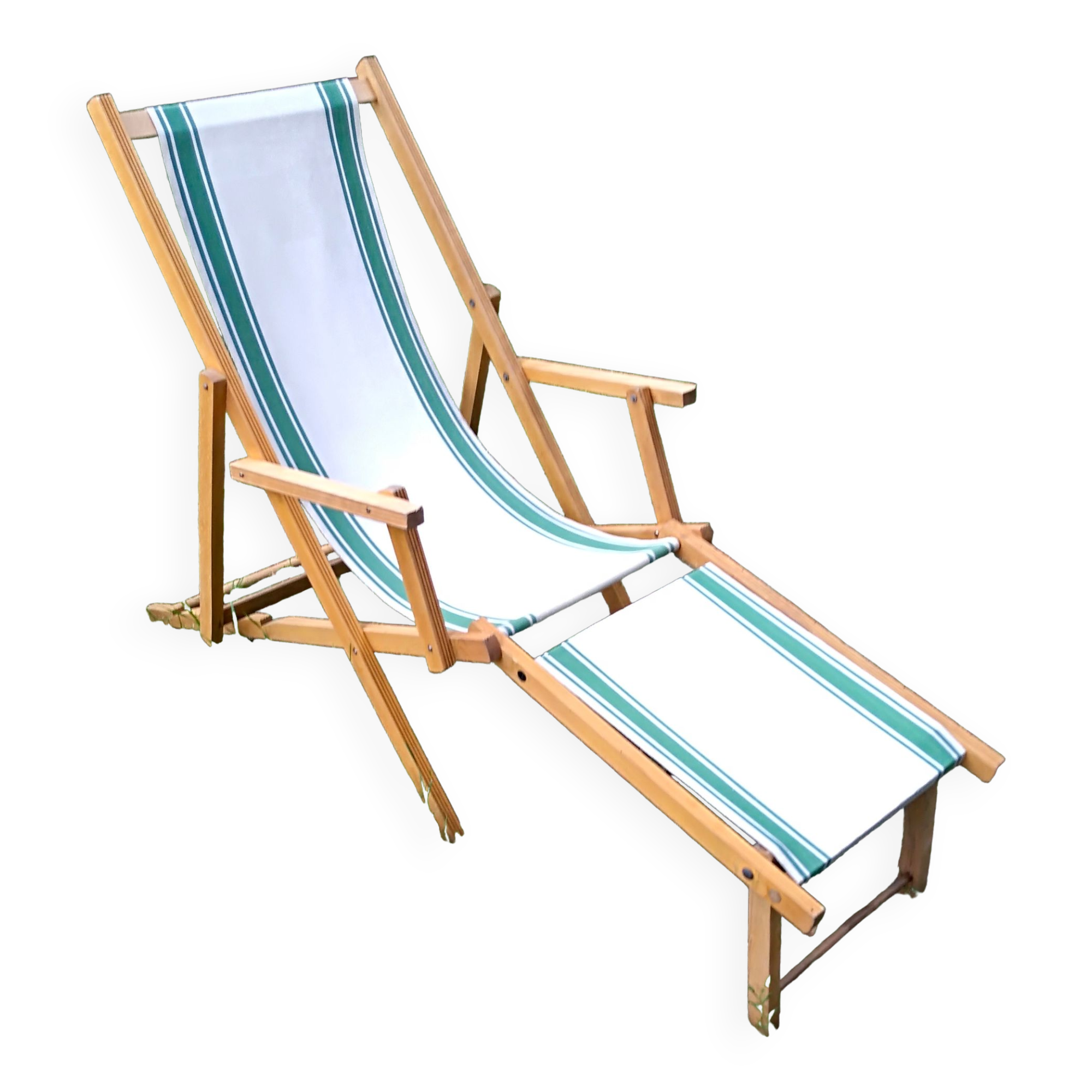 Vintage deckchair