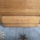 Oak notary curtain filing cabinet