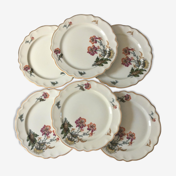 Limoges porcelain dessert plates