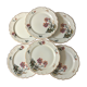 Limoges porcelain dessert plates