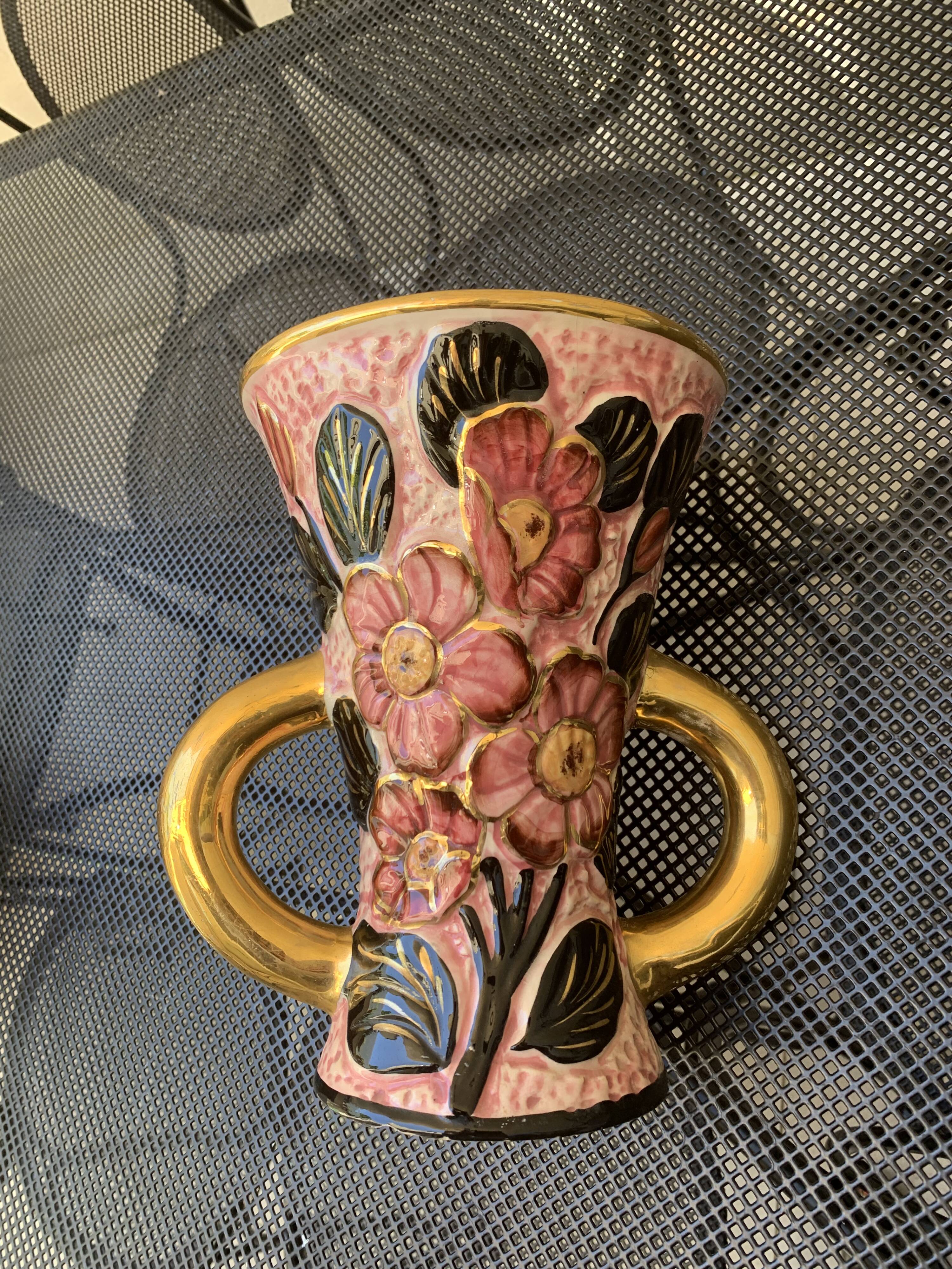 Vallauris ear vase from the 50s