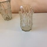 Paire de vases en verre