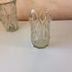 Paire de vases en verre