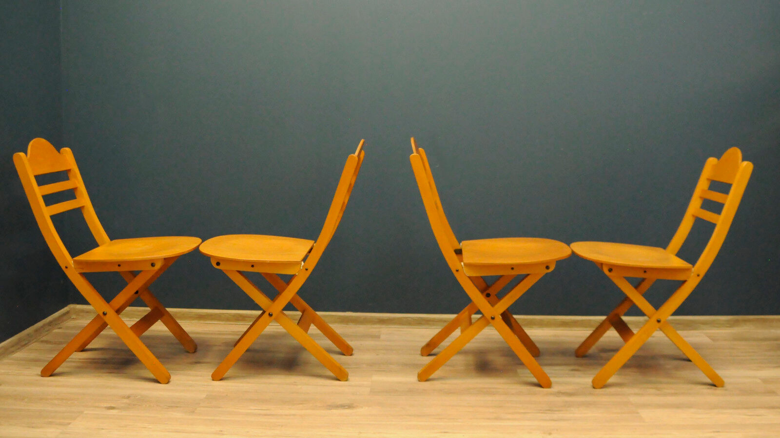 Folding Scandinavian chairs