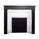 Wood fireplace