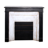 Wood fireplace