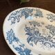 Oval serving dish, ironstone, Longwy, 19th century