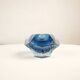 Sculptural submerged glass ashtray by Gianfranco Mandruzzato Murano