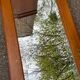 Vintage oak mirror 48x133cm