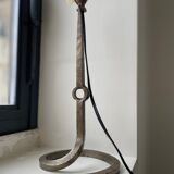 Wrought iron lamp