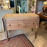 Old stripped trade furniture Console Counter Commode