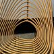 Pair of vintage Rohe Rotan chairs by H, Broekhuizen 1960