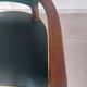 paire de chaises, fauteuils bridges vert foncé