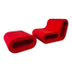 Set of Other One lounge chair with ottoman by Leif Jörgensen for Hay, 2004