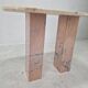 Italian Marble Side Table, 1980s