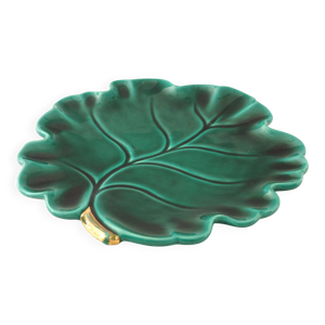 plat feuille Vallauris