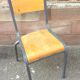 Lot de 15 chaises d'école mullca 510 vintage