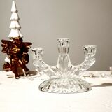 Glass candlestick