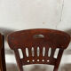 Series of 4 vintage Luterma bistro chairs 1920-1930