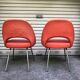 Pair of chairs "Conference" 50's by Eero Saarinen for Knoll