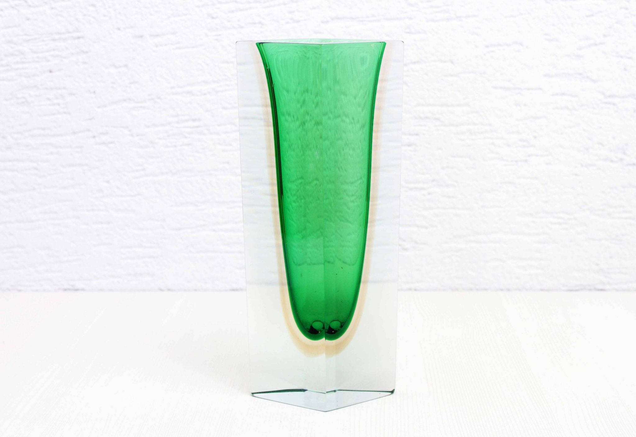 Vase en verre de Murano, Sommerso, 1970