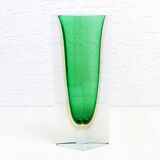 Vase en verre de Murano, Sommerso, 1970