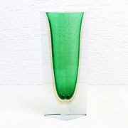 Vase en verre de Murano, Sommerso, 1970