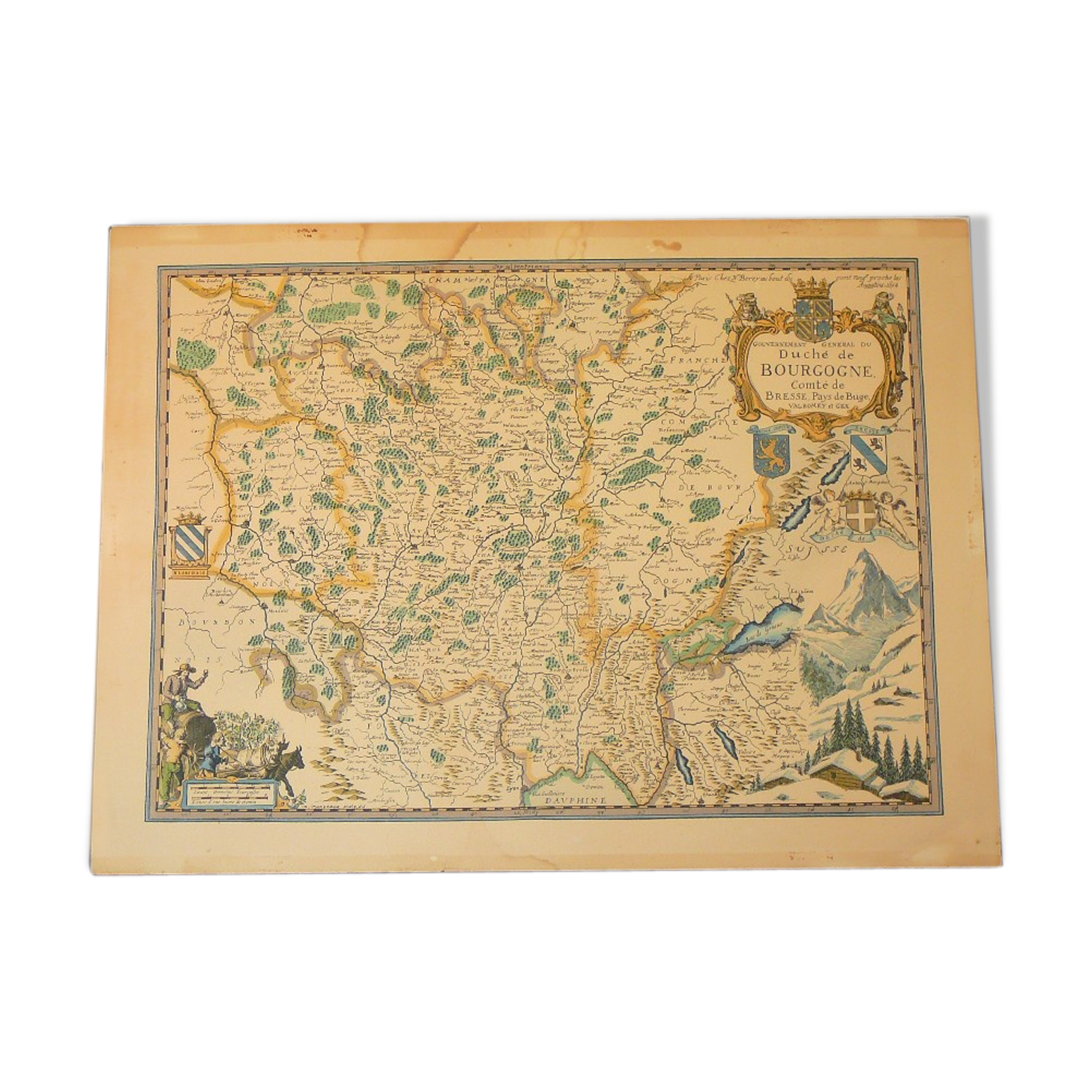 map of the duchy of burgundy daniel derveaux